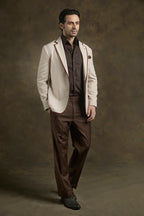 PURE | Ivory Noir Luxe Blazer
