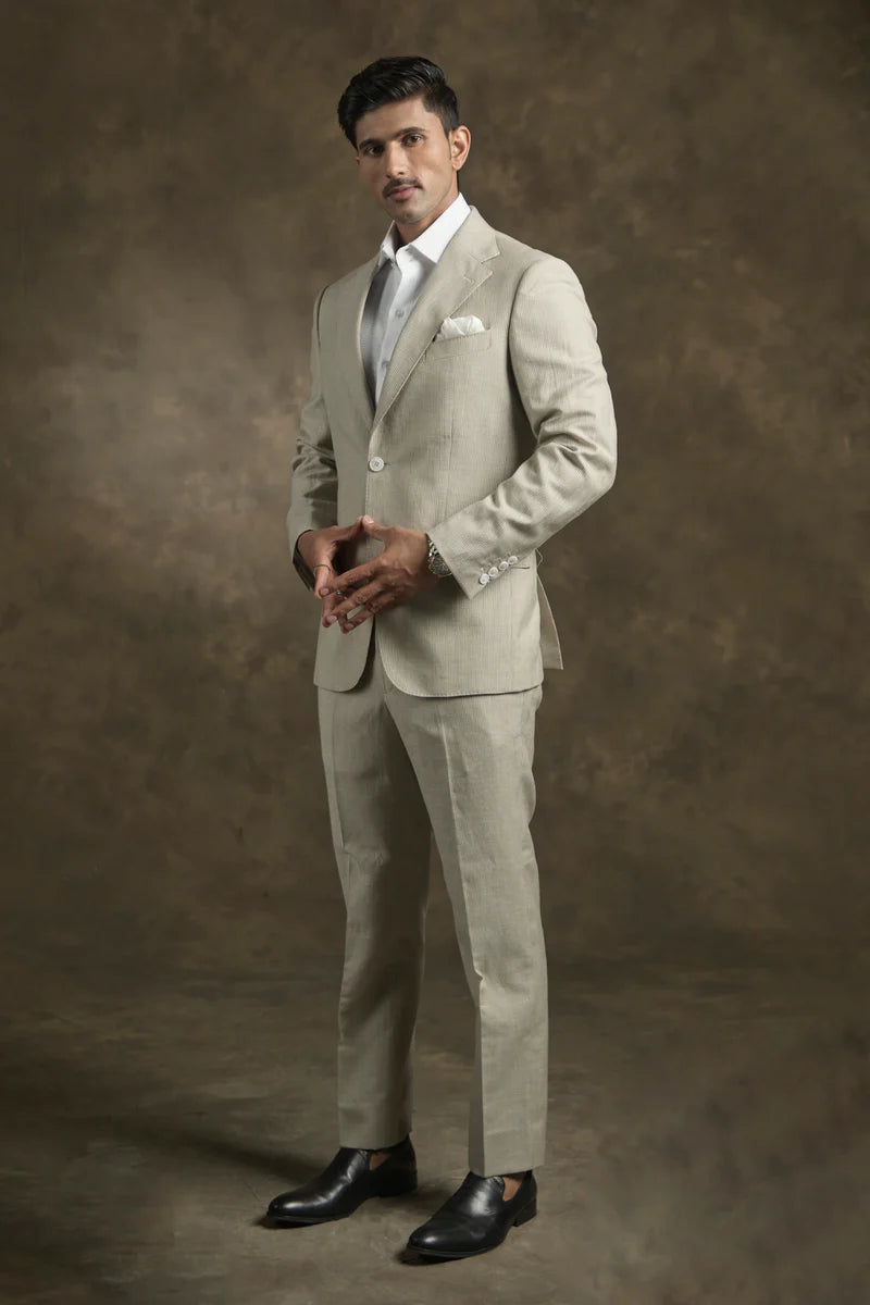 PURE | Ivory Crest Suit