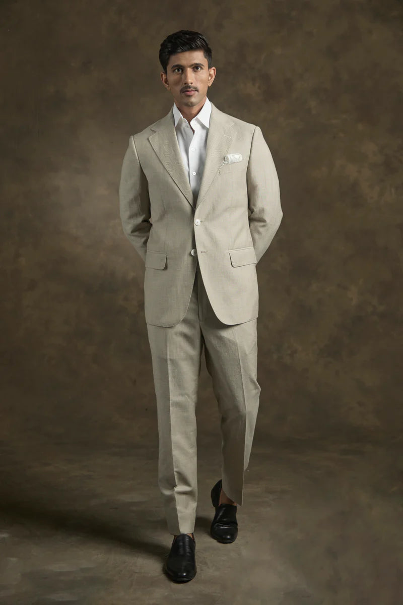 PURE | Ivory Crest Suit