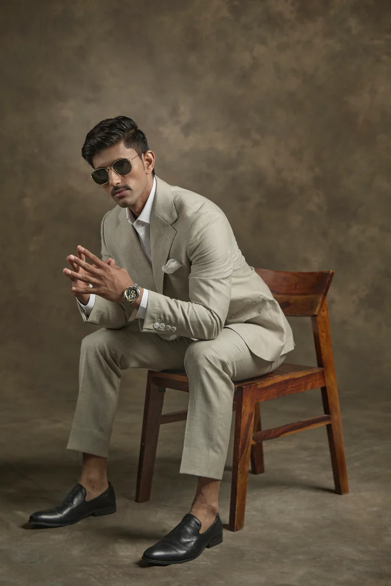 PURE | Ivory Crest Suit