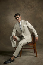 PURE | Ivory Crest Suit