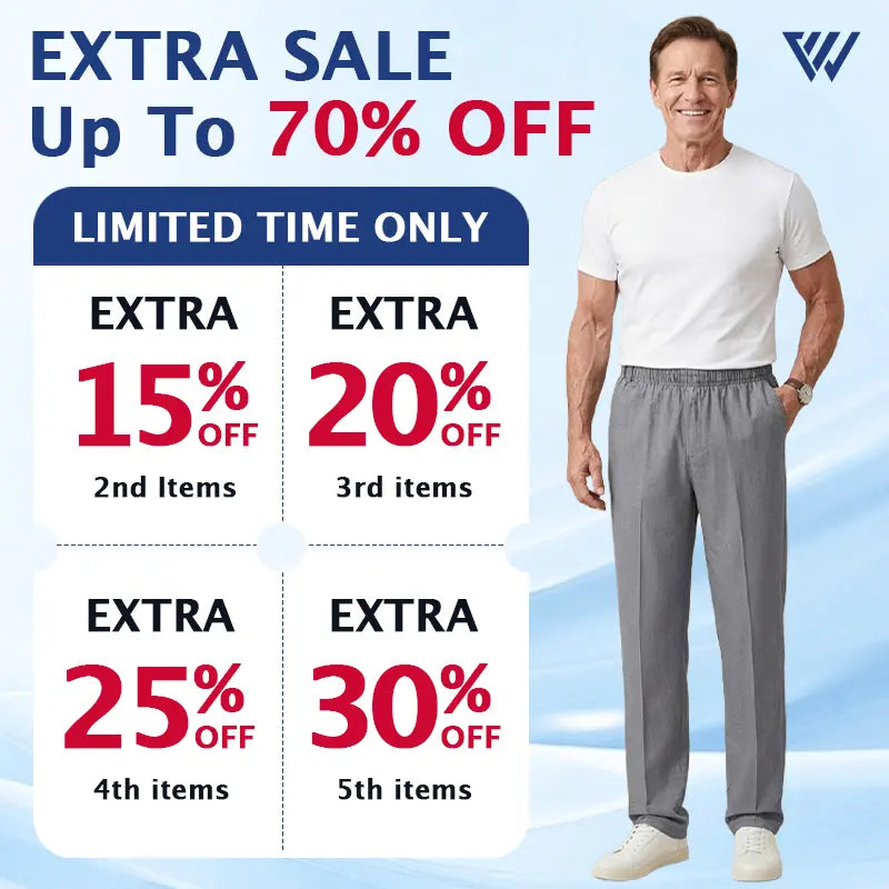 Pure EverWear - Men’s Classic Relaxed Fit Comfort Pants