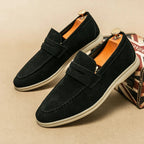 Leather Moccasin Loafer for Men Liverpool - Pure - PURECLO