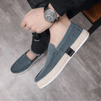 Leather Moccasins for Men Nantes - Pure - PURECLO