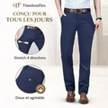 Pure TimelessFlex – Pantalon Straight-fit Classique Avec Stretch 4 Directions
