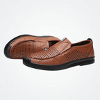 Men's Leather Moccasins Milan - Pure - PURECLO