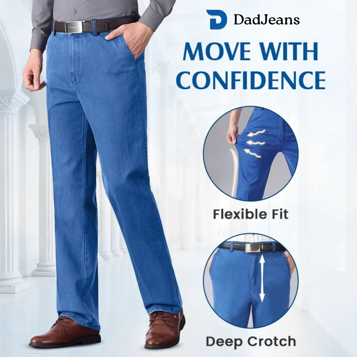 PURE™ FlexJeans – Klassische Straight-Fit-Stretch-Jeans