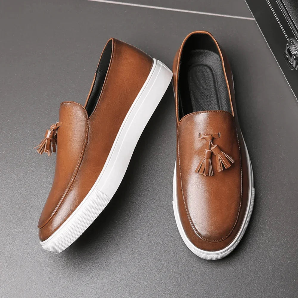 Men's Leather Moccasin Toulouse - Pure - PURECLO