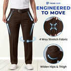Pure™ PrimeEase - LAST DAY 70% OFF - Men’s Classic Ice Silk High Waist Comfort Pants