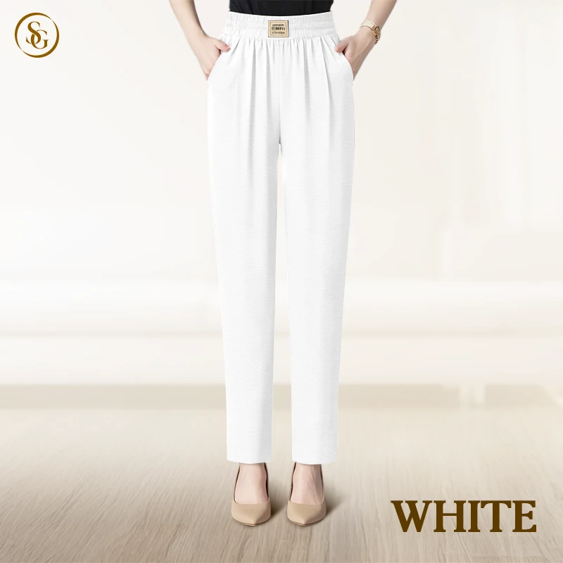 Pure&Clo - Women's Ultra Soft Perfect Drape Pull-On Pants