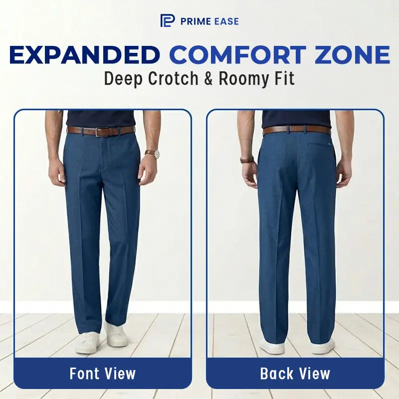 Pure™ PrimeEase - LAST DAY 70% OFF - Men’s Classic Ice Silk High Waist Comfort Pants