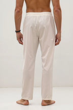 NOBA Cotton & Linen Blend Drawstring Pants