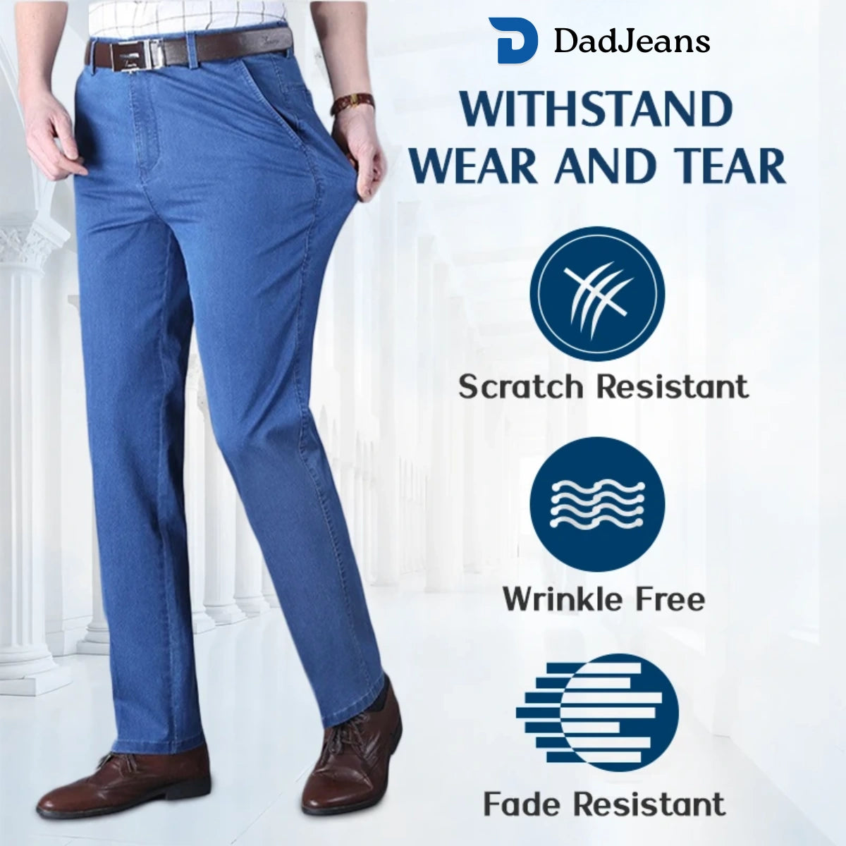 PURE™ FlexJeans – Klassische Straight-Fit-Stretch-Jeans