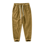Men's Linen Trousers Rovino - Pure - PURECLO