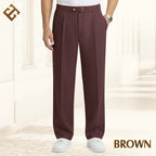 EaseTailor Calça Masculina Reta Smart Comfort