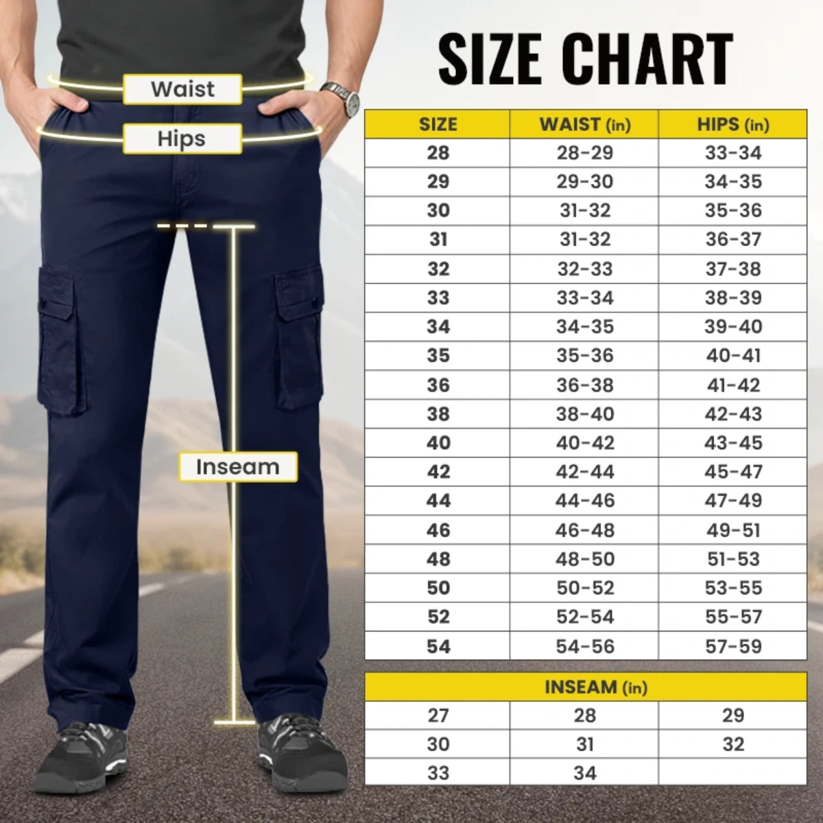 PURE FlexRover - Ultra Comfort Flex Fit Cargohose