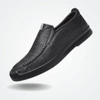 Men's Leather Moccasins Milan - Pure - PURECLO
