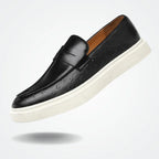 Leather Moccasin Slip-On for Men by - Pure - PURECLO