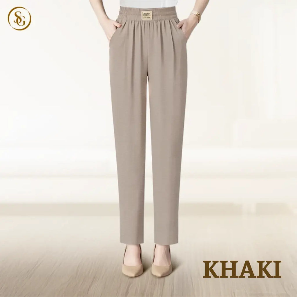 Pure&Clo - Women's Ultra Soft Perfect Drape Pull-On Pants