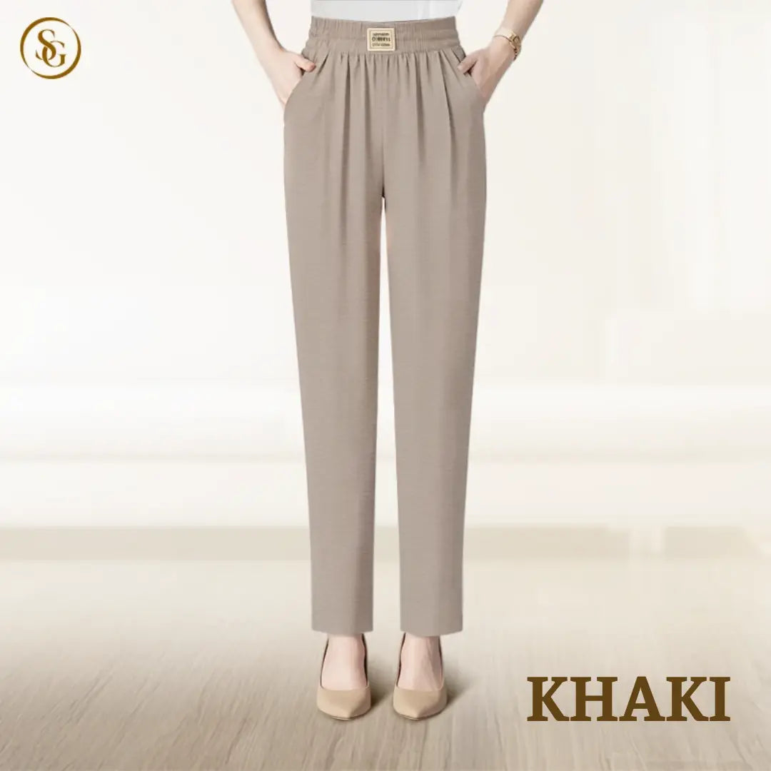 Pure&Clo - Women's Ultra Soft Perfect Drape Pull-On Pants
