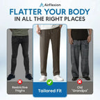 Pure AirFlex Pants – Smart Comfort. Effortless Style