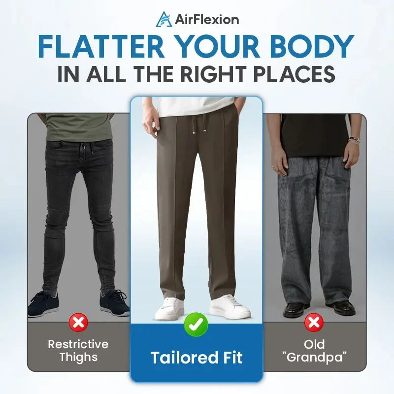 Pure AirFlex Pants – Smart Comfort. Effortless Style