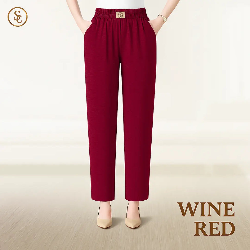 Pure&Clo - Women's Ultra Soft Perfect Drape Pull-On Pants