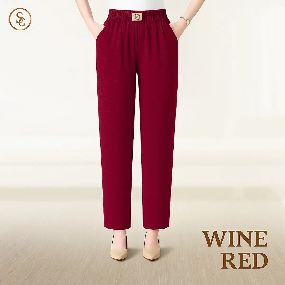Pure&Clo - Women's Ultra Soft Perfect Drape Pull-On Pants