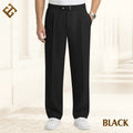 EaseTailor Calça Masculina Reta Smart Comfort