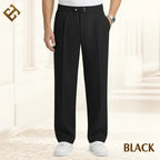 EaseTailor Calça Masculina Reta Smart Comfort