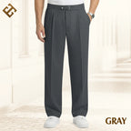 EaseTailor Calça Masculina Reta Smart Comfort