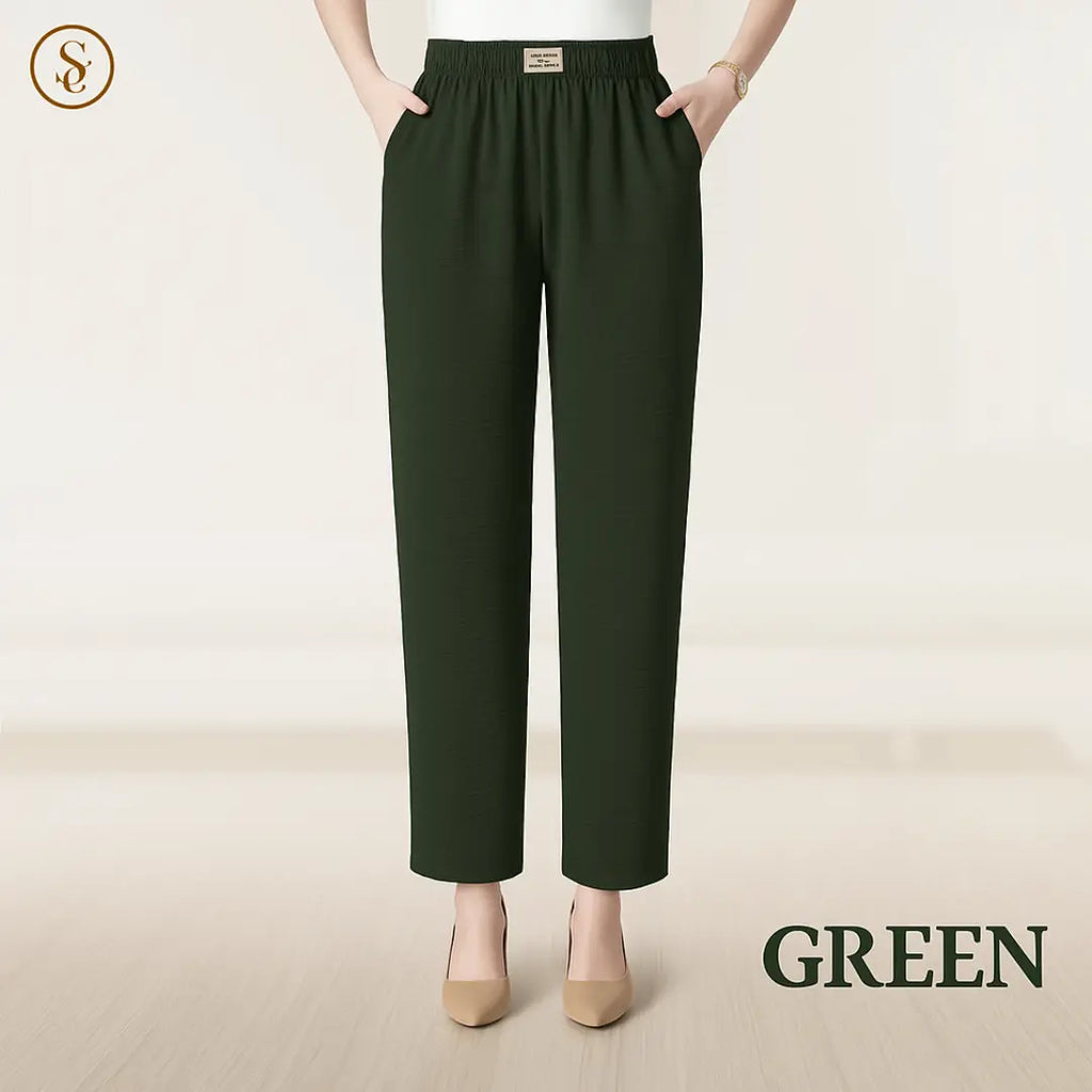 Pure&Clo - Women's Ultra Soft Perfect Drape Pull-On Pants