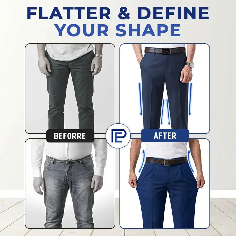 Pure™ PrimeEase - LAST DAY 70% OFF - Men’s Classic Ice Silk High Waist Comfort Pants