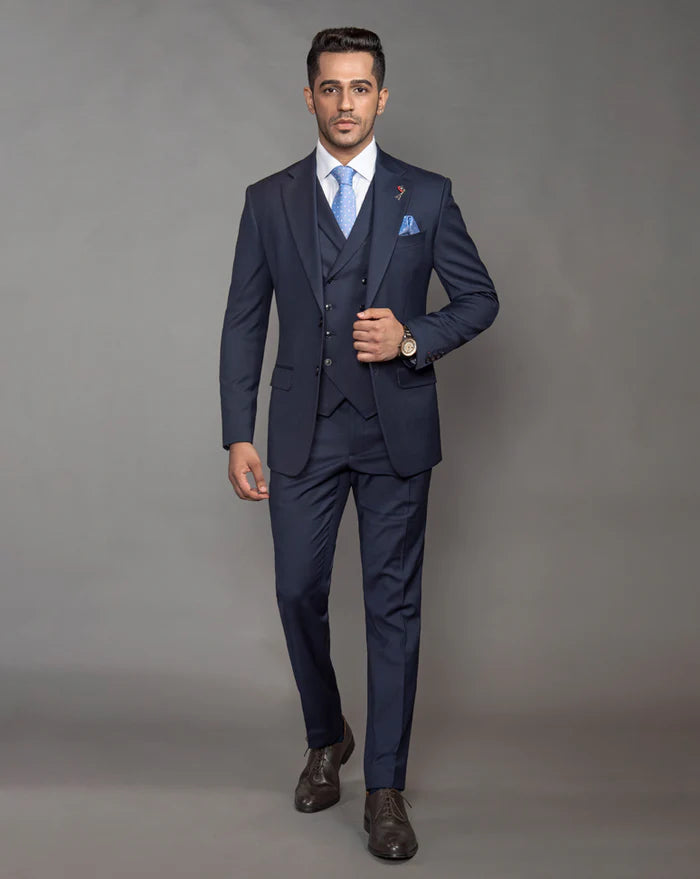 PURE | Classic Navy Blue Suit