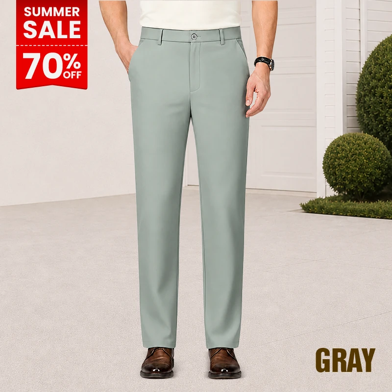 TimelessFlex - Men's High Stretch Straight Fit Pants (LAST DAY 70% OFF)