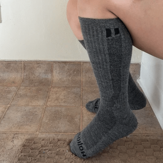 PureClo™ | Ultra-Soft Alpaca Compression Socks: All-Day Recovery & Zero Swelling