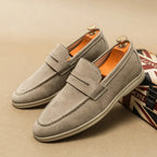 Leather Moccasin Loafer for Men Liverpool - Pure - PURECLO