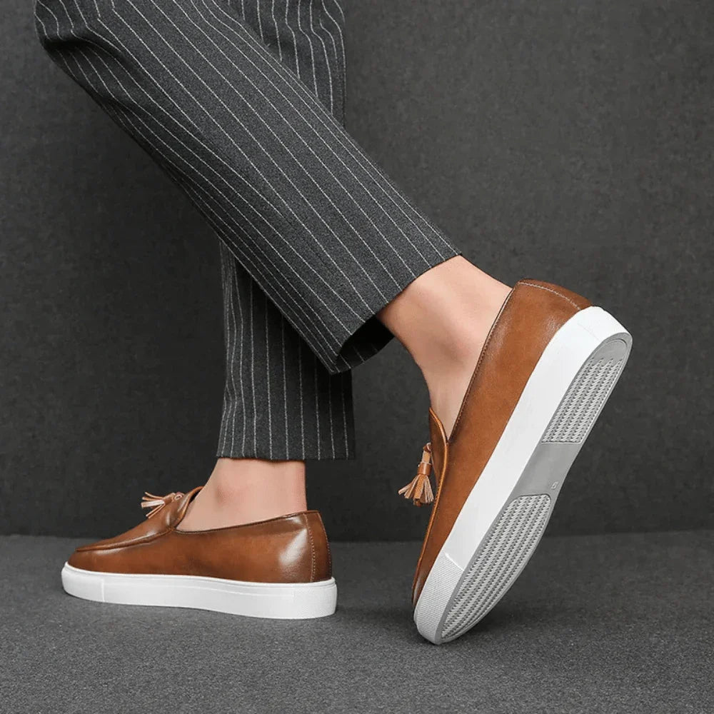 Men's Leather Moccasin Toulouse - Pure - PURECLO
