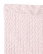 N.Peal Cable Cashmere Leggings Pale Pink