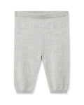 N.Peal Panda Pocket Cashmere Leggings Fumo Grey