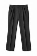 IVAR® Graphite Charcoal Adjustable pleated pants