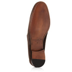 Aldrin Brown Aero Suede Penny Loafer