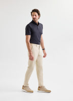 Positano Travel Chino in Sand – Luxury, Lightweight, Anti-Odour & Timelessly Stylish for Travel #color_sand