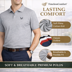 [BUY 3 GET 5]  Pure™ Essential Polo 5 Pack | Limited Edition