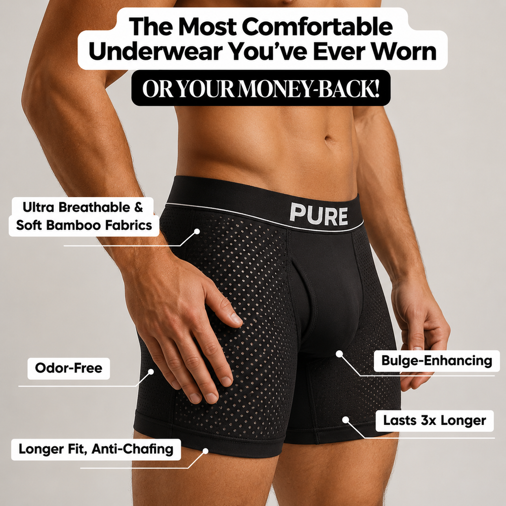 BOXFLEX 2.0 - Finally, Reinvented Premium Boxers That Actually Feel Amazing All Day