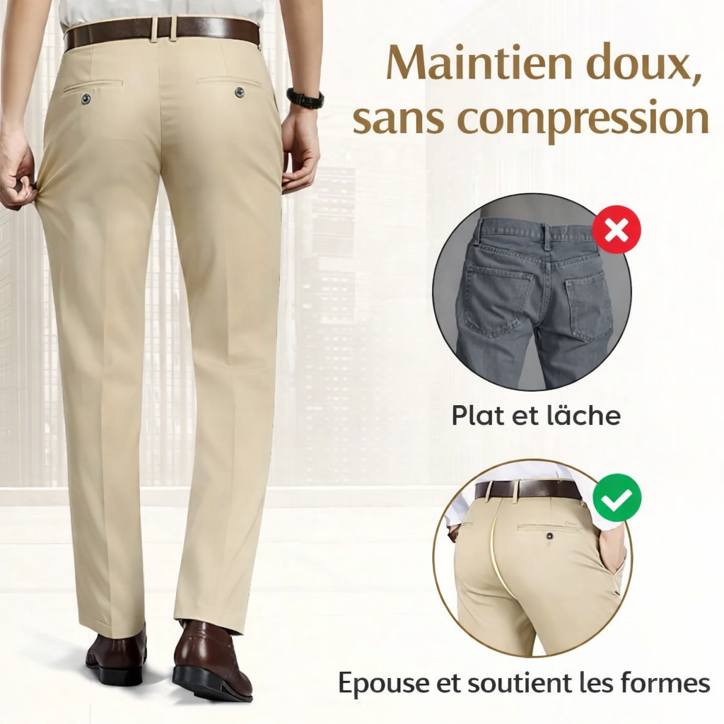 Pure TimelessFlex – Pantalon Straight-fit Classique Avec Stretch 4 Directions