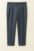 IVAR® Steel Grey Adjustable pleated pants