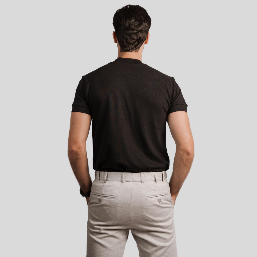 [PURE]  2-Pack Vienna Pima Zip Polo Shirts (CLEARANCE)