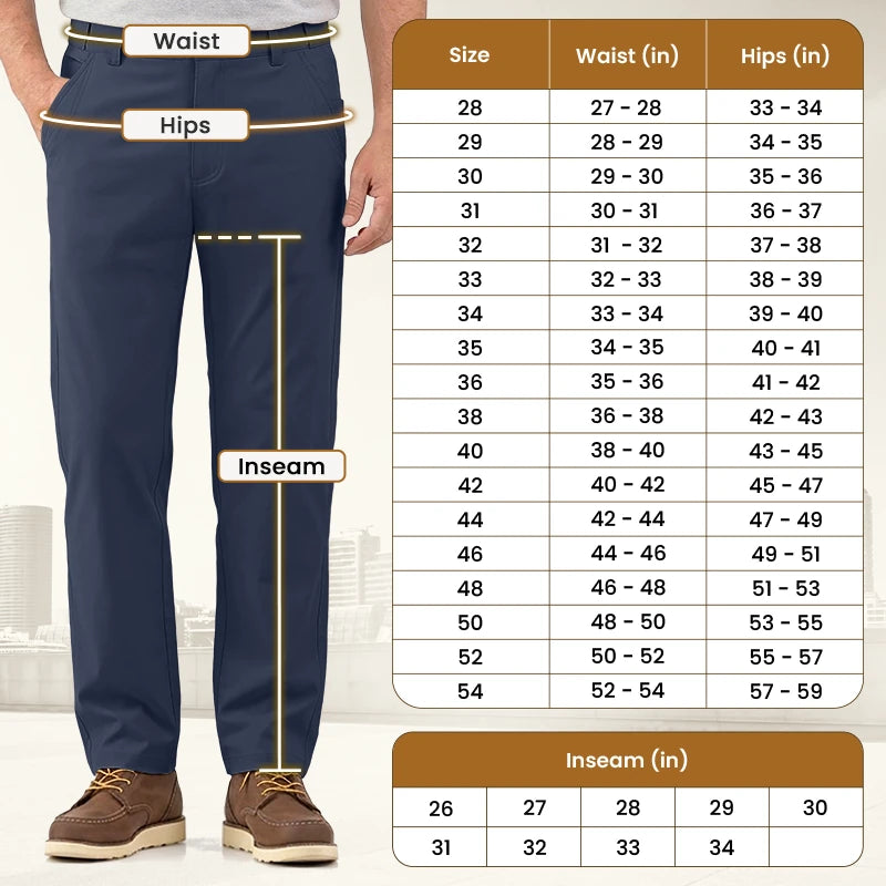 GlideActive - Ultra-Stretch Comfort Casual Pants