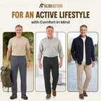 GlideActive - Ultra-Stretch Comfort Casual Pants